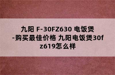 九阳 F-30FZ630 电饭煲-购买最佳价格 九阳电饭煲30fz619怎么样